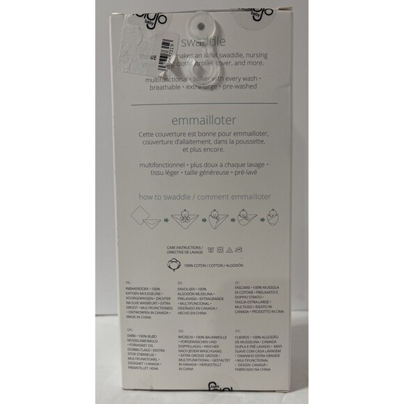 Mary Meyer LJ418 Africa Cotton Muslin Swaddling Blanket. NWT. - Picture 2 of 4